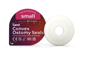Genii Convex Ostomy Seals SMALL