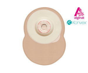 Colostoma 1-delig Alginat convex